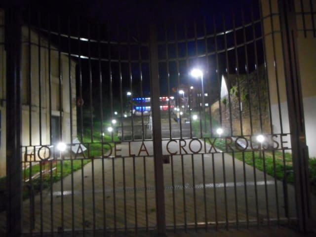 Entrée de l'hôpital de la Croix-Rousse à Lyon, l'un des deux sites accueillant la journée de sensibilisation