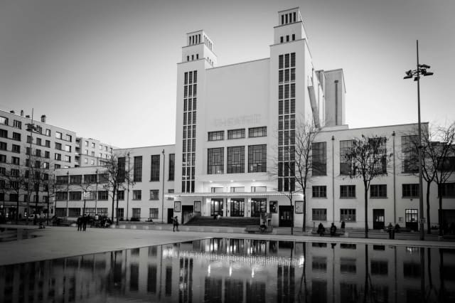 Façade du Théâtre National Populaire de Villeurbanne