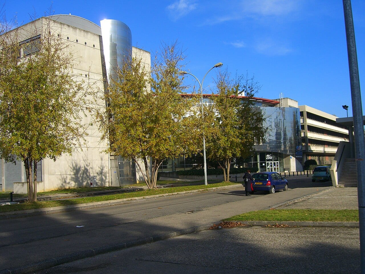 Front building of CPE Lyon engineering school in Lyon/France