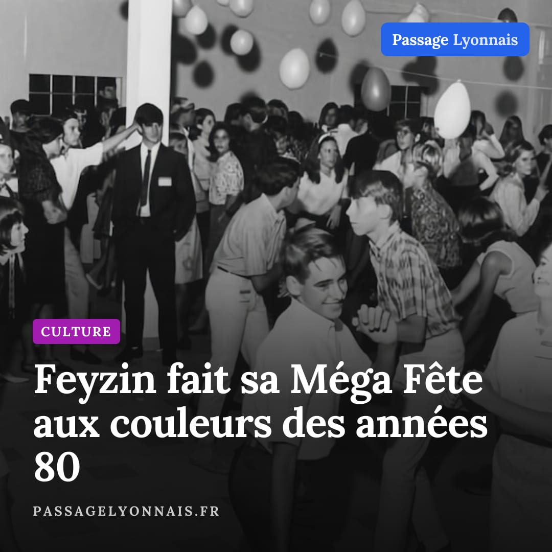 Feyzin fait sa Méga Fête aux couleurs des années 80