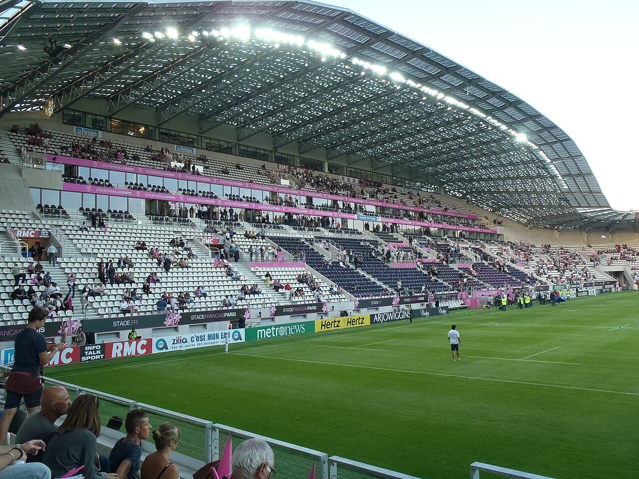 tribune présidentielle nouveau stade Jean Boin Paris