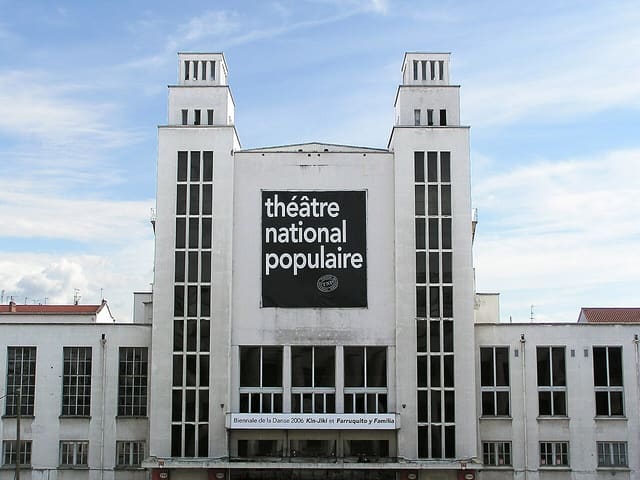 Théâtre National Populaire de Villeurbanne en France