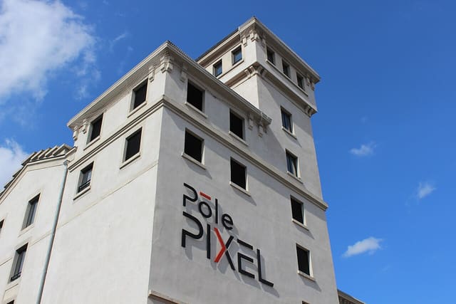 Le Pôle Pixel à Villeurbanne.