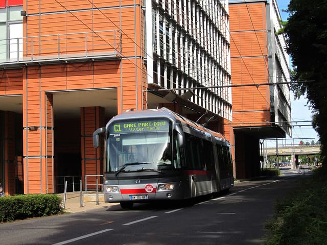 Irisbus Cristalis trolleybus.