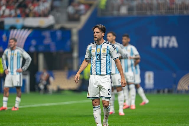Nicolas Tagliafico during Argentina v Egypt at the 2026 FIFA World Cup