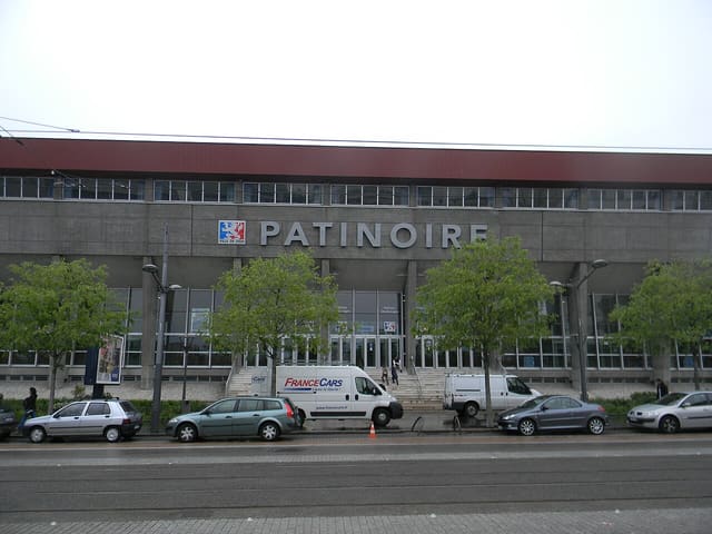 La patinoire Charlemagne à Lyon.