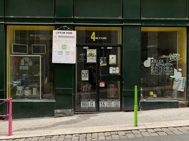 L'Atelier Soudé - 4 rue Saint-Claude (Lyon)..